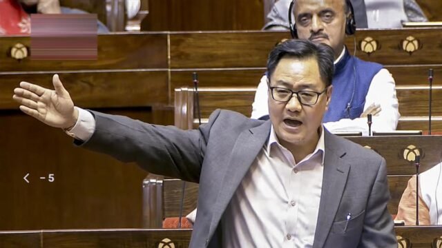 A oposição não pode ditar o cronograma para o debate do SIR: Kiren Rijiju
| cinetotal.com.br