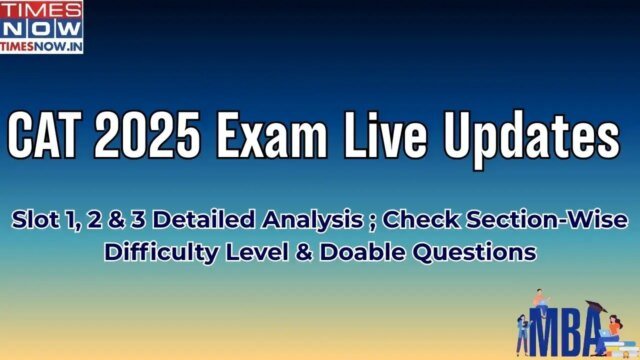 Atualizações ao vivo do exame CAT 2025: verifique o cartão de admissão, os horários dos turnos e as diretrizes do dia do exame aqui
| cinetotal.com.br
