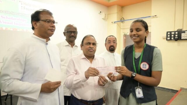 Bolsas de estudo no valor de ₹ 6,89 lakh distribuídas para 38 alunos com deficiência visual na ALC
| cinetotal.com.br