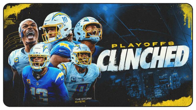 Chargers conquistam vaga nos playoffs para a segunda temporada consecutiva sob Jim Harbaugh - site do Los Angeles Chargers
| cinetotal.com.br