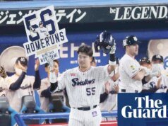 Chicago White Sox assina contrato com a estrela japonesa Munetaka Murakami por US$ 34 milhões
| cinetotal.com.br Chicago White Sox assina contrato com a estrela japonesa Munetaka Murakami por US$ 34 milhões
| cinetotal.com.br