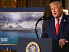 Donald Trump anuncia navios de guerra da ‘classe Trump’ para a ‘Frota Dourada’ da Marinha dos EUA
| cinetotal.com.br Donald Trump anuncia navios de guerra da ‘classe Trump’ para a ‘Frota Dourada’ da Marinha dos EUA
| cinetotal.com.br