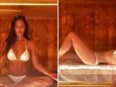 ‘Don’t Cha’ quer marcar a estrela sexy da sauna em seu biquíni branco ?!
| cinetotal.com.br 'Don't Cha' quer marcar a estrela sexy da sauna em seu biquíni branco ?!
| cinetotal.com.br