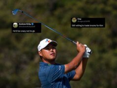 “Ele seria louco se não fosse” – os fãs reagem quando relatos ligando Si Woo Kim ao LIV Golf ressurgem
| cinetotal.com.br “Ele seria louco se não fosse” - os fãs reagem quando relatos ligando Si Woo Kim ao LIV Golf ressurgem
| cinetotal.com.br