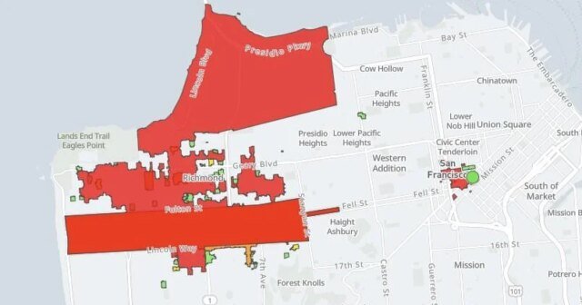 Energia restaurada para cerca de 114.000 clientes de São Francisco após interrupção generalizada
| cinetotal.com.br