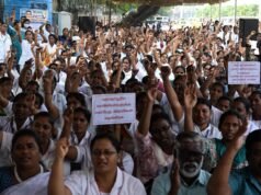 Enquanto as enfermeiras continuam a protestar, o Ministro da Saúde, Ma. Subramanian oferece 723 novos posts
| cinetotal.com.br Enquanto as enfermeiras continuam a protestar, o Ministro da Saúde, Ma. Subramanian oferece 723 novos posts
| cinetotal.com.br