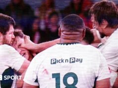 Etzebeth banido por 12 semanas após arrancar o olho de Mann do País de Gales
| cinetotal.com.br Etzebeth banido por 12 semanas após arrancar o olho de Mann do País de Gales
| cinetotal.com.br