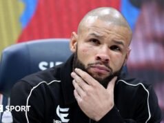 Eubank revela ‘problemas de saúde’, mas espera voltar
| cinetotal.com.br Eubank revela ‘problemas de saúde’, mas espera voltar
| cinetotal.com.br