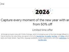 Google One com desconto de 50% nos planos anuais de 2 TB e AI Pro
| cinetotal.com.br Google One com desconto de 50% nos planos anuais de 2 TB e AI Pro
| cinetotal.com.br