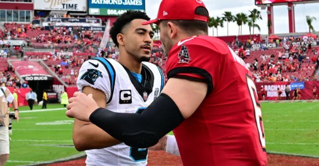 Imagem dos playoffs da NFL: o que Bucs-Panthers significa para a classificação da NFC South na semana 16
| cinetotal.com.br
