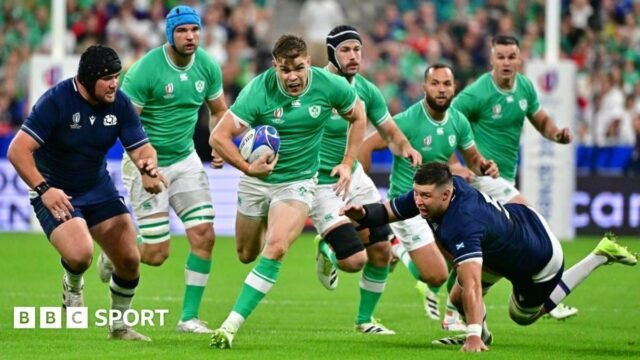 Irlanda enfrentará a Escócia novamente na Copa do Mundo de Rugby
| cinetotal.com.br