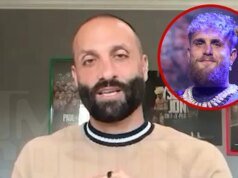 Jake Paul quer vingar a perda de Tommy Fury, afirma a cofundadora do MVP, Nakisa Bidarian
| cinetotal.com.br Jake Paul quer vingar a perda de Tommy Fury, afirma a cofundadora do MVP, Nakisa Bidarian
| cinetotal.com.br