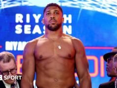 Joshua no peso para luta com Paul conforme eliminatória confirmada
| cinetotal.com.br Joshua no peso para luta com Paul conforme eliminatória confirmada
| cinetotal.com.br