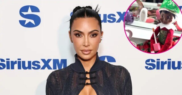 Kim Kardashian foi criativa para a configuração 'Elf on the Shelf' de 2025
| cinetotal.com.br