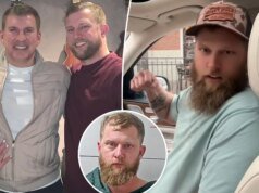 Kyle Chrisley deu um soco em três policiais e ameaçou ‘matá-los’ durante a prisão por agressão doméstica: relatório
| cinetotal.com.br Kyle Chrisley deu um soco em três policiais e ameaçou 'matá-los' durante a prisão por agressão doméstica: relatório
| cinetotal.com.br