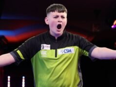 Lawrie, 15, continua a histórica corrida de Lakeside até as semifinais
| cinetotal.com.br Lawrie, 15, continua a histórica corrida de Lakeside até as semifinais
| cinetotal.com.br