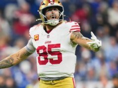 Lesão de George Kittle: 49ers TE machuca o tornozelo e é questionável para retornar na semana 16
| cinetotal.com.br Lesão de George Kittle: 49ers TE machuca o tornozelo e é questionável para retornar na semana 16
| cinetotal.com.br