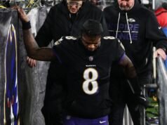 Lesão nas costas força Jackson dos Ravens a perder no SNF
| cinetotal.com.br Lesão nas costas força Jackson dos Ravens a perder no SNF
| cinetotal.com.br