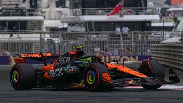 Norris vence Verstappen no primeiro treino livre na decisão do título de Abu Dhabi
| cinetotal.com.br