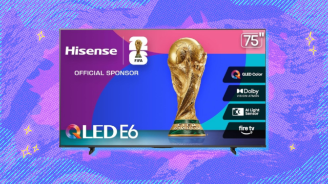 O acordo de TV de tela grande ainda está ativo: compre uma TV Hisense QLED 4K de 75 polegadas por menos de US$ 400
| cinetotal.com.br