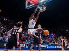 O número 17 do Kansas usa profundidade para cruzar para uma vitória fácil sobre Davidson
| cinetotal.com.br O número 17 do Kansas usa profundidade para cruzar para uma vitória fácil sobre Davidson
| cinetotal.com.br