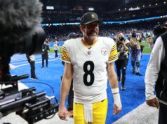 O que aconteceu no jogo final da caótica vitória do Steelers por 29-24 sobre o Lions? Entendendo o final dramático
| cinetotal.com.br O que aconteceu no jogo final da caótica vitória do Steelers por 29-24 sobre o Lions? Entendendo o final dramático
| cinetotal.com.br