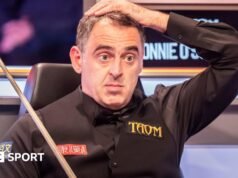 O’Sullivan chocado com Zhou na primeira rodada do Campeonato do Reino Unido
| cinetotal.com.br O'Sullivan chocado com Zhou na primeira rodada do Campeonato do Reino Unido
| cinetotal.com.br