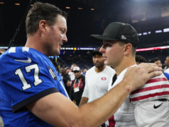 Os 5 TDs de Brock Purdy estragam o retorno de Philip Rivers; DK Metcalf recebe suspensão de dois jogos por incidentes com torcedores
| cinetotal.com.br Os 5 TDs de Brock Purdy estragam o retorno de Philip Rivers; DK Metcalf recebe suspensão de dois jogos por incidentes com torcedores
| cinetotal.com.br