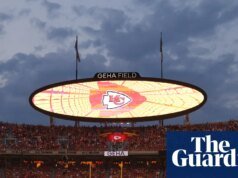 Os Chiefs da NFL deixarão Arrowhead e se mudarão para a fronteira Kansas-Missouri
| cinetotal.com.br Os Chiefs da NFL deixarão Arrowhead e se mudarão para a fronteira Kansas-Missouri
| cinetotal.com.br