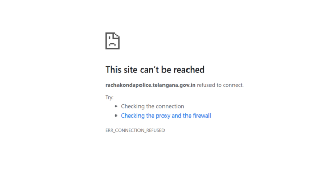 Os sites da polícia de Telangana ficam offline depois que as pessoas foram redirecionadas para o site de jogos
| cinetotal.com.br