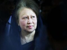 Partida de Khaleda Zia para Londres adiada
| cinetotal.com.br Partida de Khaleda Zia para Londres adiada
| cinetotal.com.br