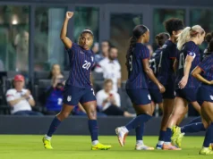 Relatório: Catarina Macario, atacante do USWNT e do Chelsea, atraiu o interesse de vários times da NWSL
| cinetotal.com.br Relatório: Catarina Macario, atacante do USWNT e do Chelsea, atraiu o interesse de vários times da NWSL
| cinetotal.com.br