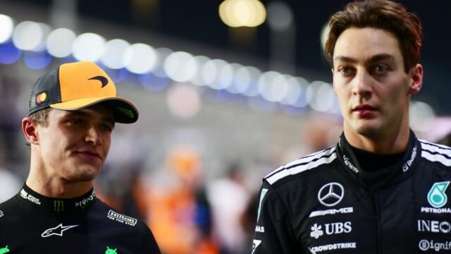 Russell: Não é aceitável que a McLaren peça a Piastri Russell: Não é aceitável que a McLaren peça a Piastri para ajudar Norris
| cinetotal.com.br