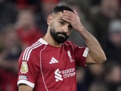 Salah insatisfeito após o banco do West Ham enquanto Slot confirma data da AFCON
| cinetotal.com.br Salah insatisfeito após o banco do West Ham enquanto Slot confirma data da AFCON
| cinetotal.com.br