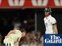 Seis bolas em Perth para a queda de Harry Brook: 10 momentos que decidiram os Ashes
| cinetotal.com.br Seis bolas em Perth para a queda de Harry Brook: 10 momentos que decidiram os Ashes
| cinetotal.com.br