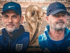 Sorteio da Copa do Mundo: Inglaterra estreia contra Croácia e Escócia enfrenta o Brasil
| cinetotal.com.br Sorteio da Copa do Mundo: Inglaterra estreia contra Croácia e Escócia enfrenta o Brasil
| cinetotal.com.br