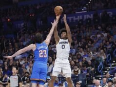 Thunder afasta Grizzlies e mantém marca perfeita em casa
| cinetotal.com.br Thunder afasta Grizzlies e mantém marca perfeita em casa
| cinetotal.com.br